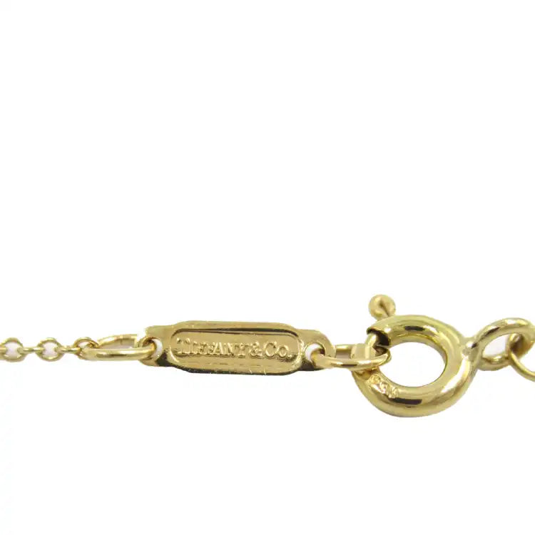 Tiffany 18K Yellow Gold Frank Gehry Orchid Drop Necklace