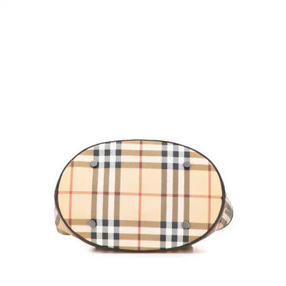 Burberry House Check Coated Canvas Bucket Bag