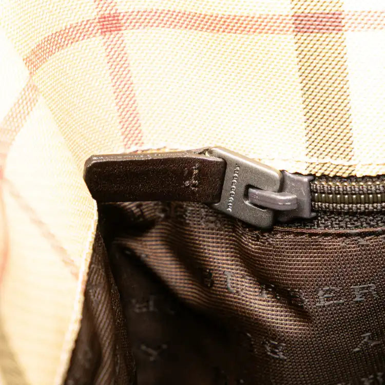 Burberry House Check Coated Canvas Bucket Bag