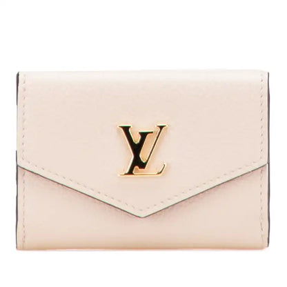 Louis Vuitton Leather Lockmini Wallet