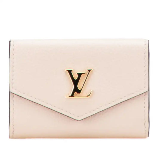 Louis Vuitton Leather Lockmini Wallet