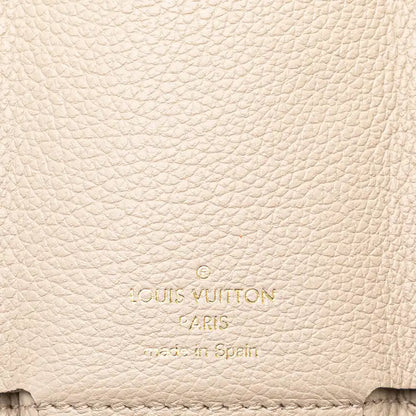 Louis Vuitton Leather Lockmini Wallet