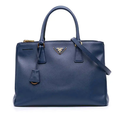 Prada Medium Saffiano Lux Galleria Double Zip Tote