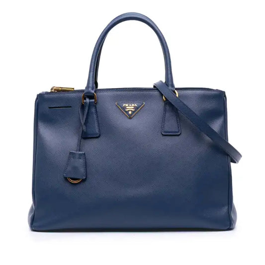 Prada Medium Saffiano Lux Galleria Double Zip Tote