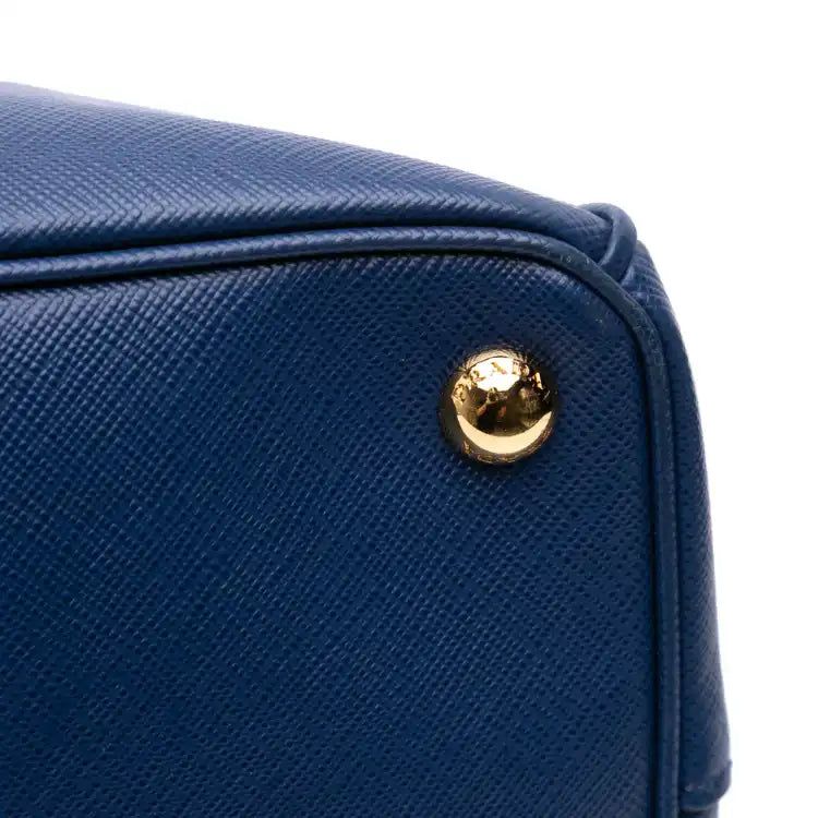 Prada Medium Saffiano Lux Galleria Double Zip Tote