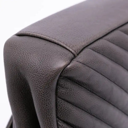 Saint Laurent Medium Quilted Chevron Sheepskin College Satchel