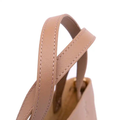 LOEWE Mini Shiny Calfskin Puzzle Fold Tote