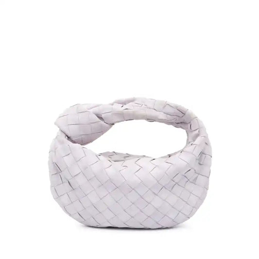 Bottega Veneta Mini Suede Intrecciato Jodie