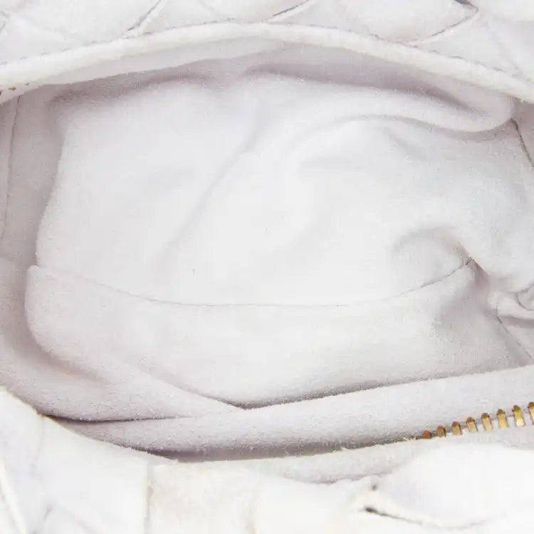 Bottega Veneta Mini Suede Intrecciato Jodie