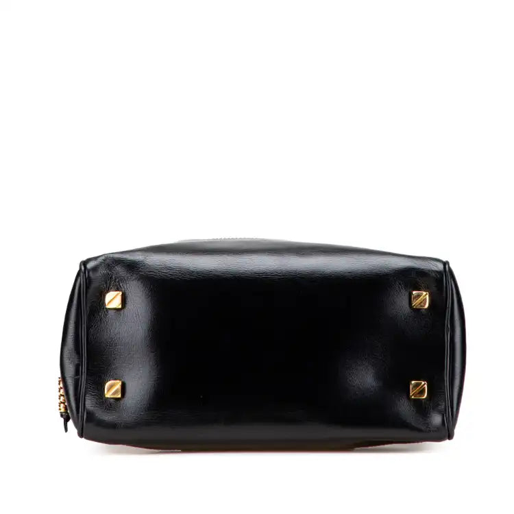 LOEWE Leather Velazquez Twist Duffle Bag