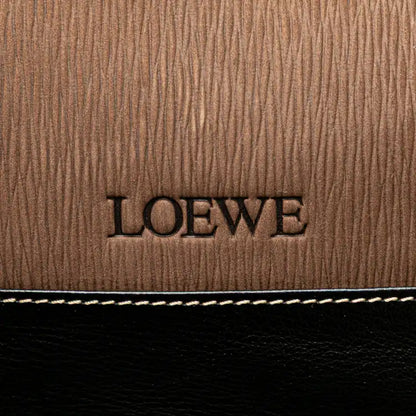 LOEWE Leather Velazquez Twist Duffle Bag