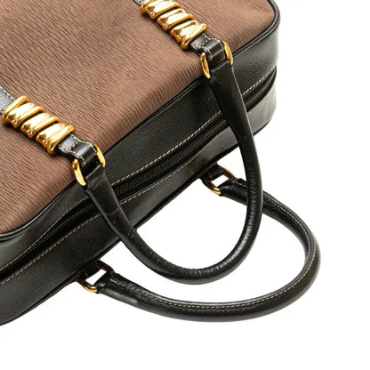 LOEWE Leather Velazquez Twist Duffle Bag