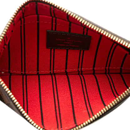 Louis Vuitton Damier Ebene Neverfull PM Pouch