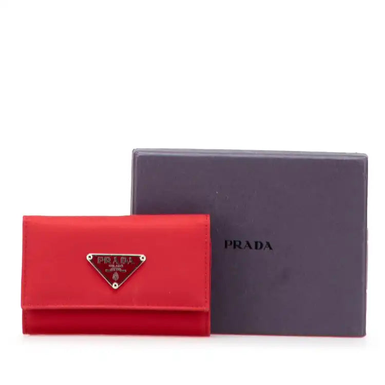 Prada Tessuto Key Holder