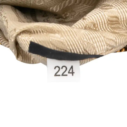 Prada Canvas Canapa Logo Pouch