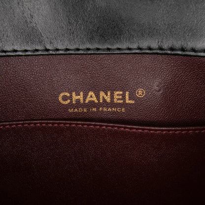 Chanel CC Quilted Calfskin Front Pocket Shopping Tote