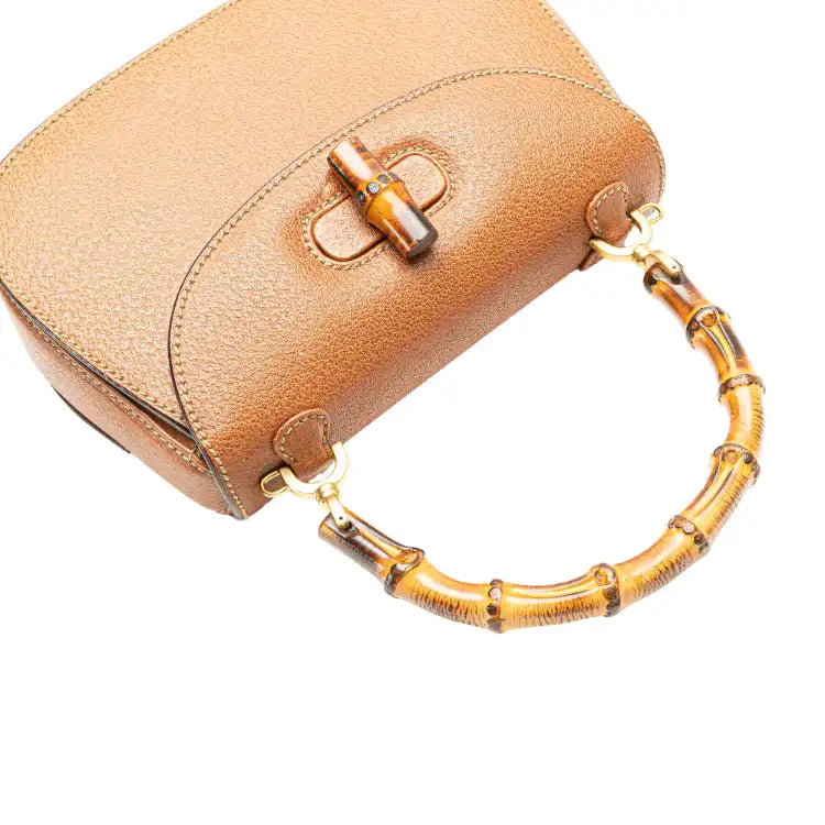 Gucci Grained Calfskin Bamboo Night