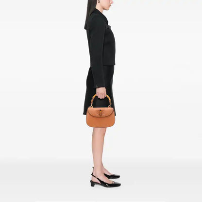 Gucci Grained Calfskin Bamboo Night