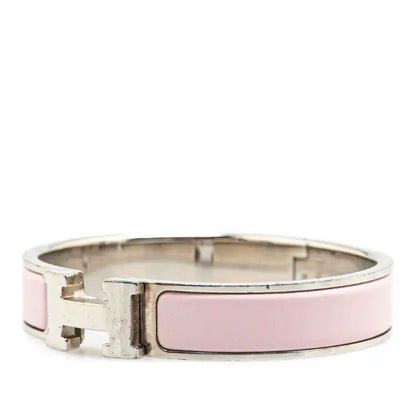 Hermès Narrow Enamel Clic H Bracelet PM