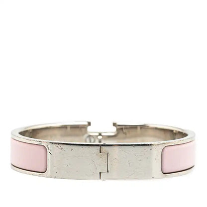 Hermès Narrow Enamel Clic H Bracelet PM