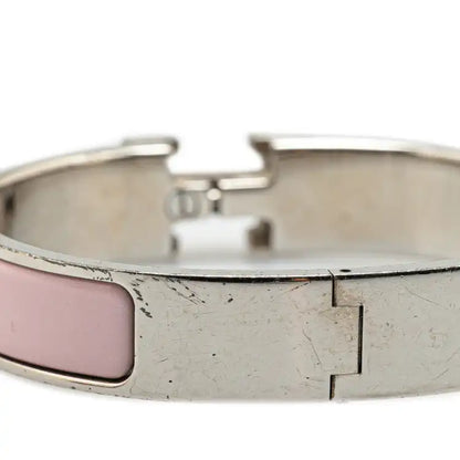 Hermès Narrow Enamel Clic H Bracelet PM