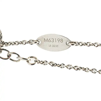 Louis Vuitton Silver Plated Essential V Supple Bracelet