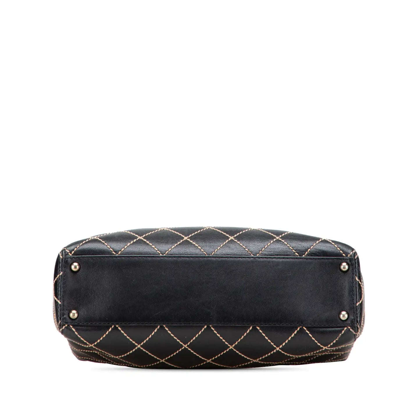 Chanel Medium CC Calfskin Wild Stitch Tote