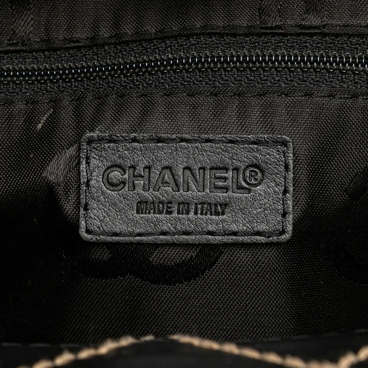 Chanel Medium CC Calfskin Wild Stitch Tote