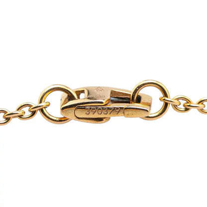 Louis Vuitton 18K Yellow Gold and Mother of Pearl Monogram Color Blossom Sun Necklace