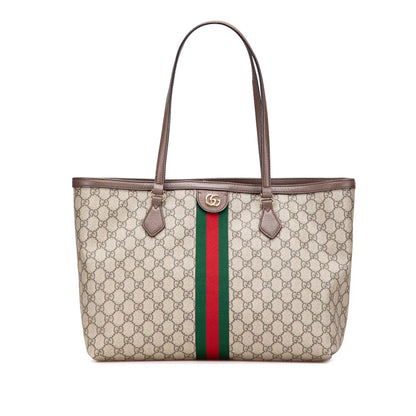 Gucci Medium GG Supreme Ophidia Tote