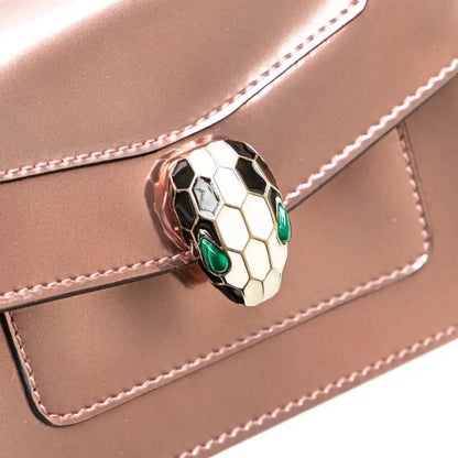 Bvlgari Patent Serpenti Forever Pouch