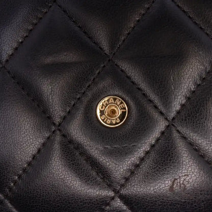 Chanel Large CC Quilted Lambskin Flap Wallet