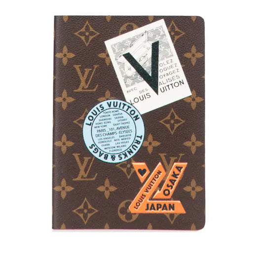 Louis Vuitton Monogram Trunks and Bags Clemence Notebook