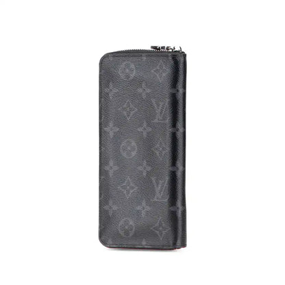 Louis Vuitton Monogram Eclipse Vertical Zippy Wallet