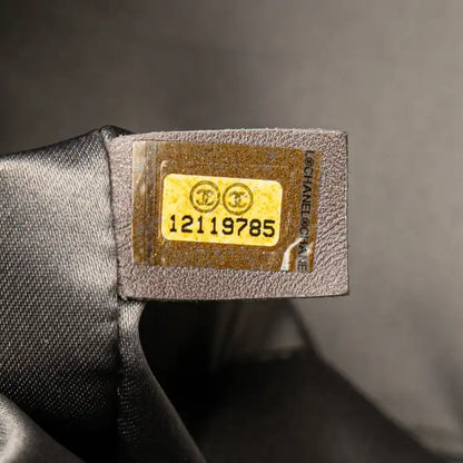 Chanel Large Patent Luxe Ligne Bowler Bag