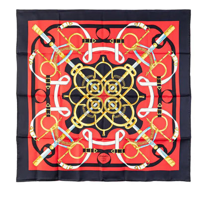 Hermès Eperon d'Or Silk Scarf