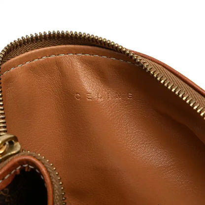 Celine Macadam Coated Canvas Pouch