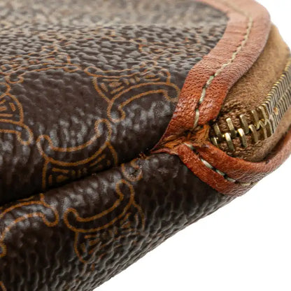 Celine Macadam Coated Canvas Pouch