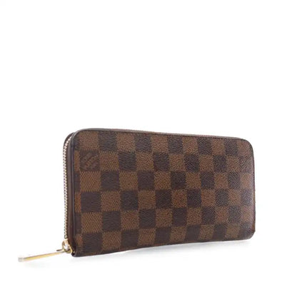 Louis Vuitton Damier Ebene Zippy Long Wallet