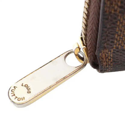 Louis Vuitton Damier Ebene Zippy Long Wallet