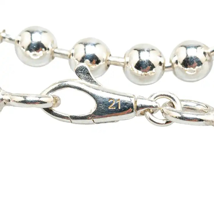 Gucci Sterling Silver Interlocking G Charm Bracelet