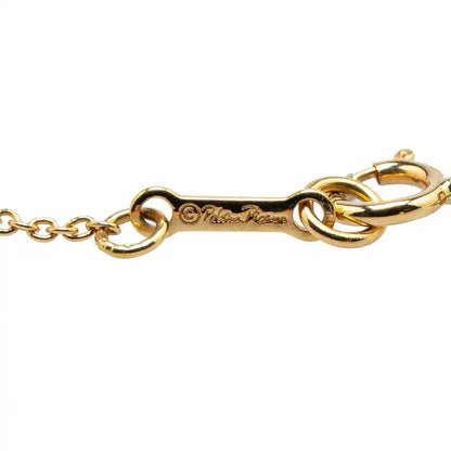 Tiffany Paloma Picasso 18K Yellow Gold Hammered Heart Pendant Necklace