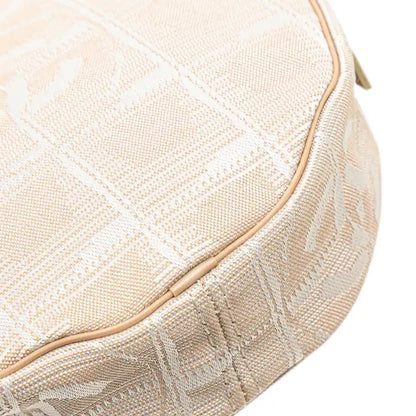 Chanel New Travel Line Nylon Round Pouch