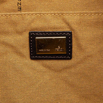 Fendi Zucca Canvas Shoulder Bag
