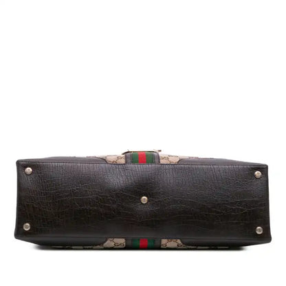 Gucci GG Canvas Web Junco Handbag