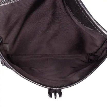 Prada Saffiano Trimmed Tessuto Belt Bag