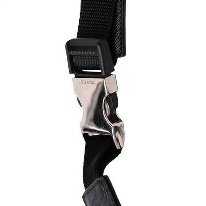 Prada Saffiano Trimmed Tessuto Belt Bag