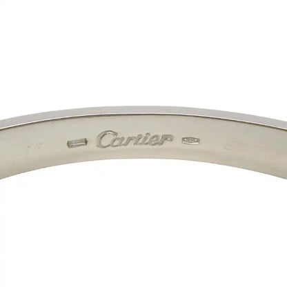 Cartier 18K White Gold Classic Love Bracelet