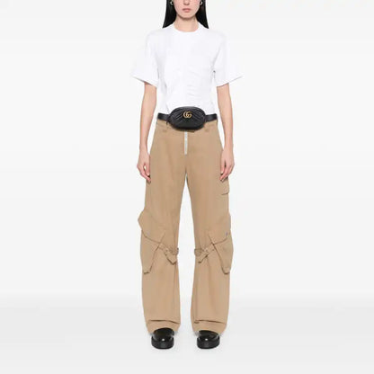 Gucci GG Marmont Matelasse Leather Belt Bag
