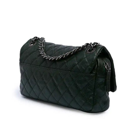 Chanel Medium Quilted Iridescent Caviar Easy Flap